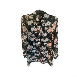 Forever 21 Small Floral Blouse